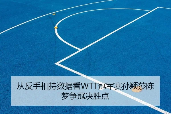 从反手相持数据看WTT冠军赛孙颖莎陈梦争冠决胜点